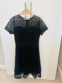 Sosandar Black Dress