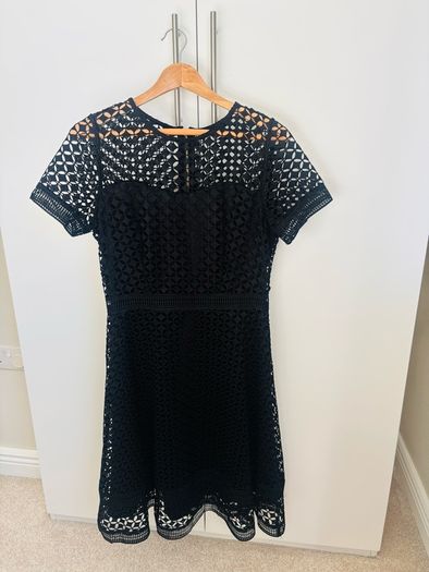 Sosandar Black Dress