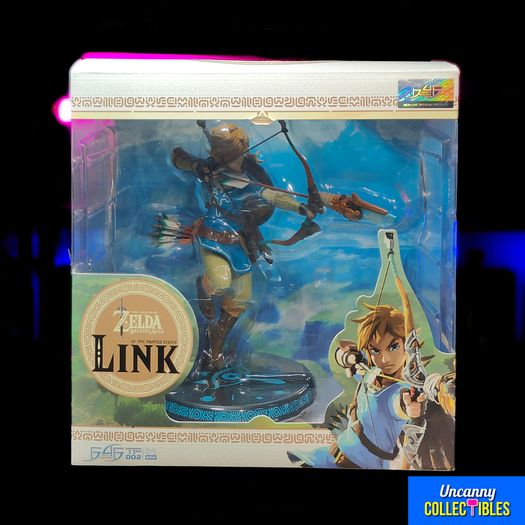 Legend of Zelda Breath of the Wild Link First 4 Figures Statue