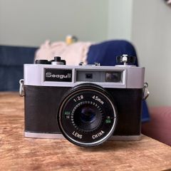 Vintage Seagull 35mm Camera + Case