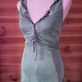 Karen Millen dress midi with straps green summer occasion size S/M Image 3