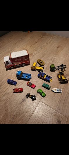 Vintage metal cars
