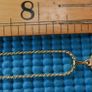 18K Gold Plated Pendant Necklace length 9,5" - 7,0g Image 8
