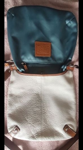Genuine Coach Penelope Pebbled Leather Crossbody (Style F14679)