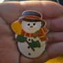 Vintage Christmas Brooch with Battery Image 2