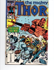 Thor #362 Like A Bat Out Of Hel 1985 Marvel Copper Age Comic
