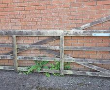 Wooden Garden Gate