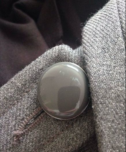 Grey French Connection military style coat