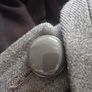 Grey French Connection military style coat Image 8