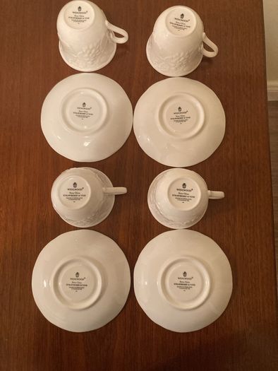 Tea setting, Vintage Wedgewood Strawberry & Vine