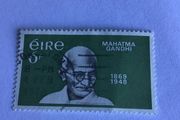 Rare 1969 Irish stamp -  Mahatma Gandhi