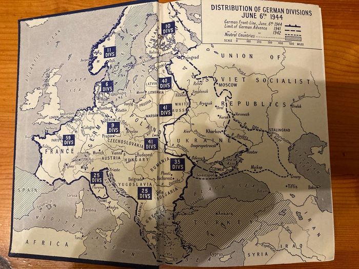 War book: 'The struggle for Europe' by Chester Wilmer