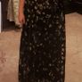 Whistles Printed Devore Maxi Dress, Black/Multi Image 5