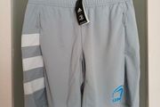 Grey Leinster Rugby performance training shorts