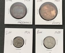 Ireland 1928 - 1937 x Four Coins