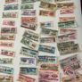 50PCS Food Coupon, China Different Real Food Banknotes, Mix Grade Lot Chinese Old Rice Bill Meat Banknote Image 3