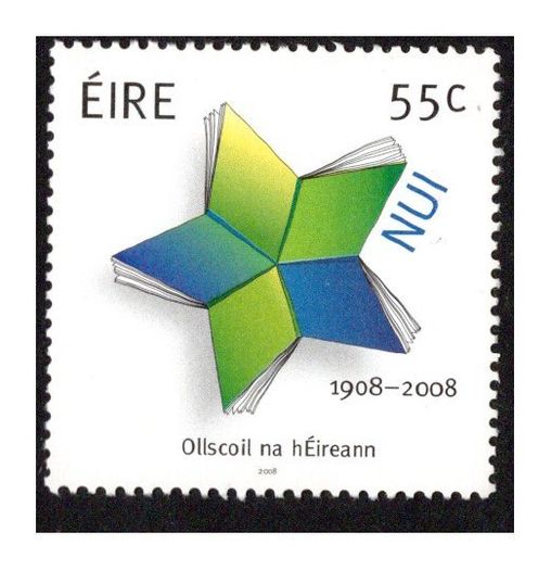 2008 Ireland Centenary of The National University of Ireland Commemorative Stamp Mint Never Hinged (MNH)