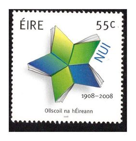 2008 Ireland Centenary of The National University of Ireland Commemorative Stamp Mint Never Hinged (MNH)