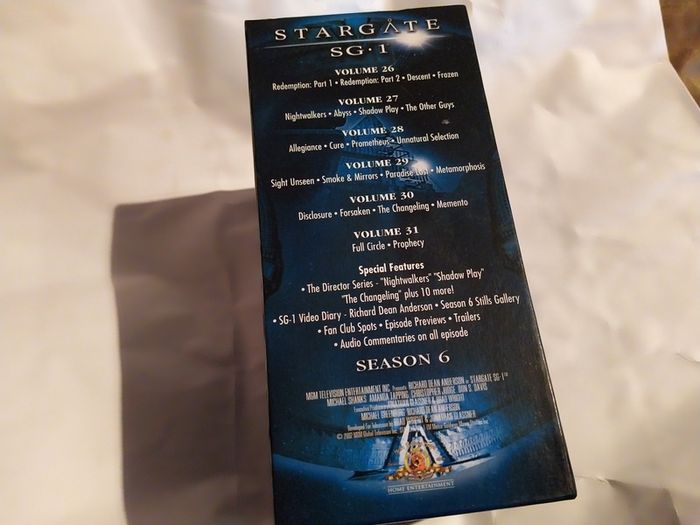 Stargate Season 6 Dvd Boxset