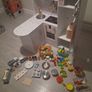 Little Chef Modern Deluxe Wooden Kitchen and Breakfast Bar Image 4