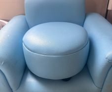 Toddler chair and footstool