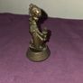 Vintage Italian Praying Girl Statue Image 3