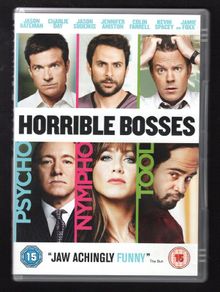 Horrible Bosses DVD Movie staring Jennifer Aniston, Colin Farrell and Kevin Spacey