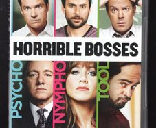 Horrible Bosses DVD Movie staring Jennifer Aniston, Colin Farrell and Kevin Spacey