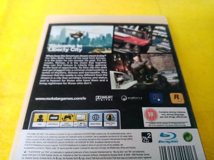 Grand theft auto IV PlayStation 3 Ps3 Games Original