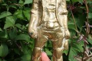 Vintage Brass Coal Miner 8,2"
