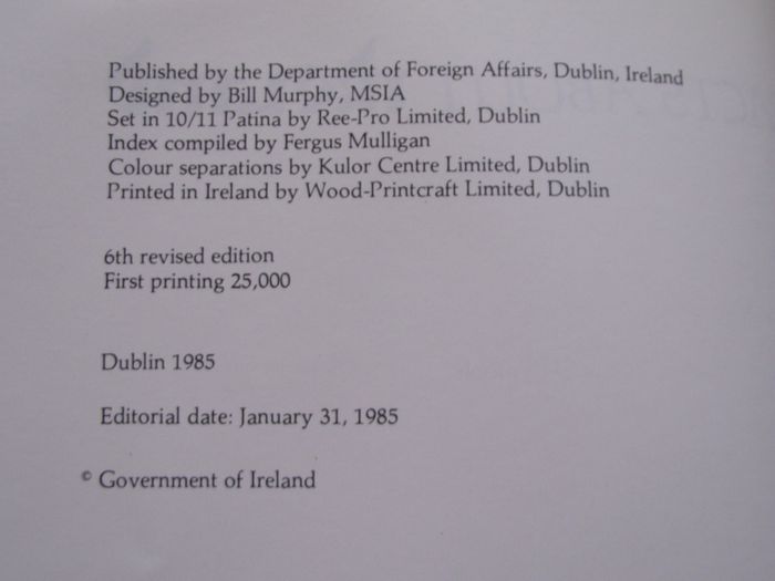 1985 "Facts about Ireland"