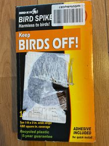 Bird Spikes Kit with Adhesive Glue Brand New