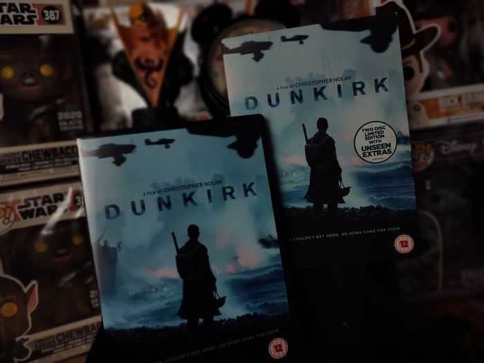 Dunkirk ! Two Disc Limited Edition with Unseen Extras ! DVD ! 2017 ! Christopher Nolan !