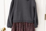 Vertbaudet sweatshirt dress age 14