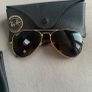 Rayban polarised Aviator sun glasses Image 2