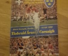 Vintage 1990 Munster Hurling Final Programme Tipperary v Cork