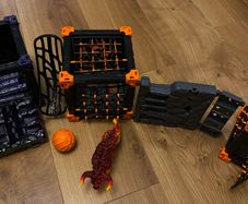 Schleich Eldrador Battle cave Arena Lava vs Shadow plus extra sets