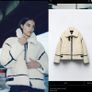 zara faux fur biker jacket Image 4