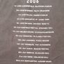 Bryan Adams 2006 Tour Tshirt Image 4