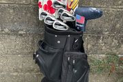 Full set of golf clubs