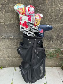 Full set of golf clubs