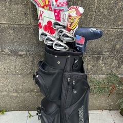 Full set of golf clubs