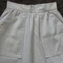 Zara White Skirt. Size 6-8 Image 3