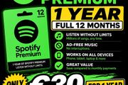 spotify premium gift card