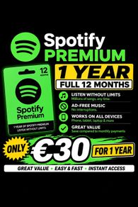 spotify premium gift card