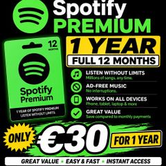spotify premium gift card