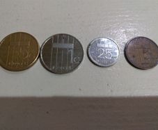 5G + 1G + 25 Cents + 5 Cents - Beatrix, Netherlands