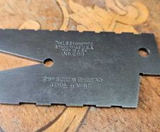 Starrett No. 284 screw thread gauge