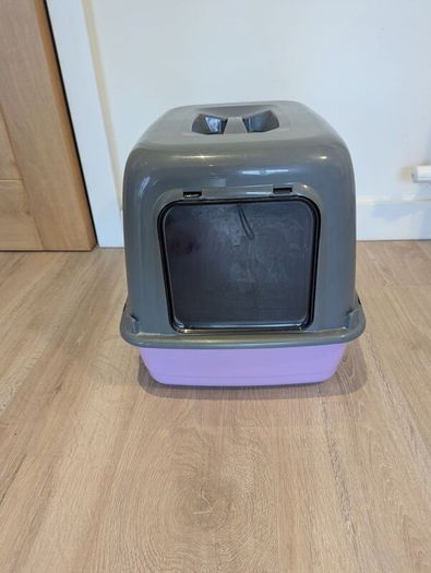Ferplast purple cat litterbox