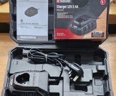 Parkside 12V charger and case